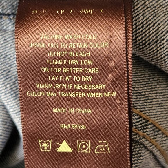 KUT from the Kloth Jean Denim Jacket size XL fits L 10 - Picture 13 of 17